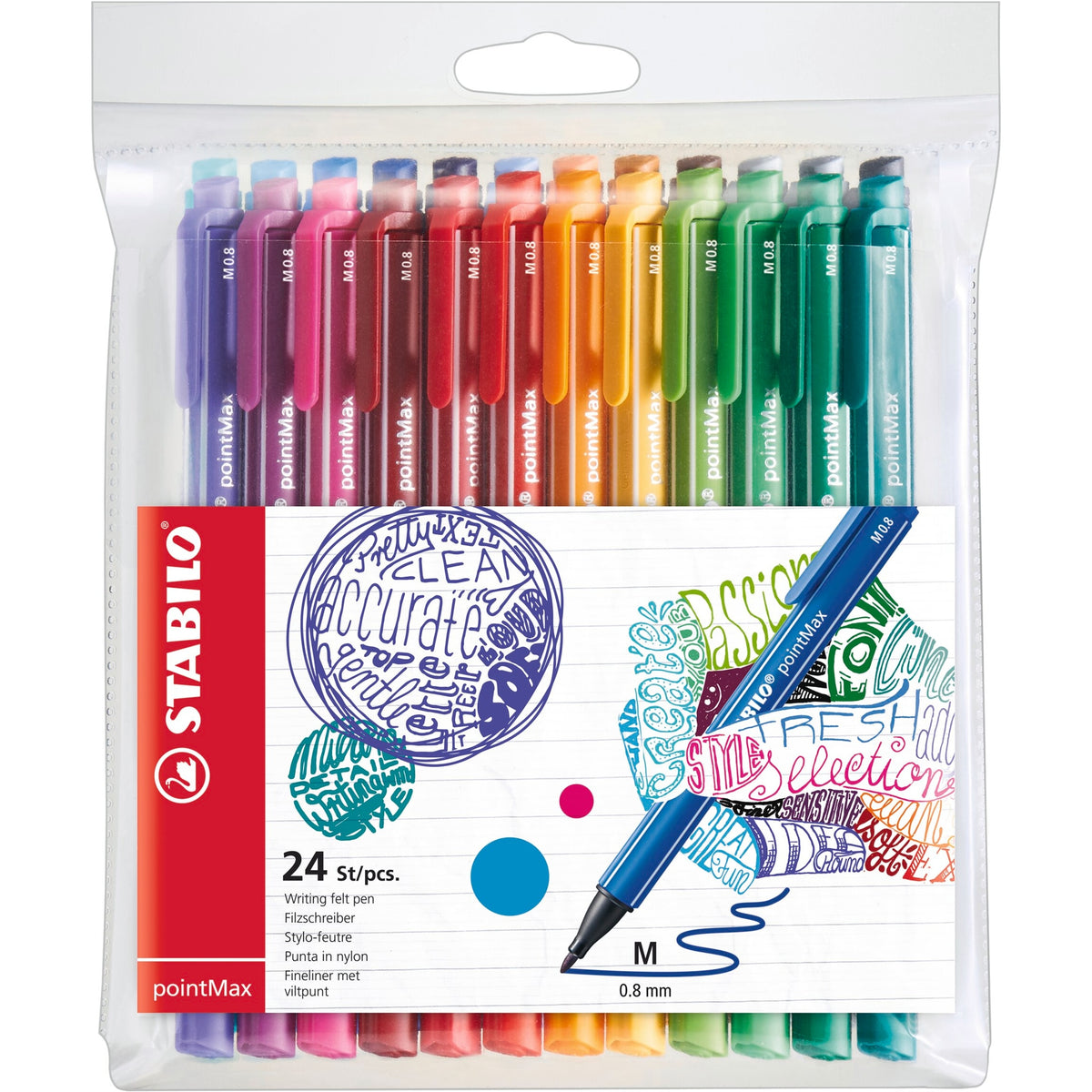 STABILO pointMax 24er Etui – Ansicht 1