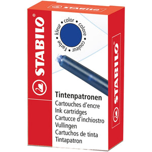 STABILO Tintenpatrone blau – Ansicht 1
