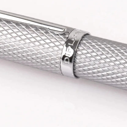 Diplomat Tintenroller Viper Guilloche, silber