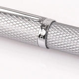Diplomat Tintenroller Viper Guilloche, silber