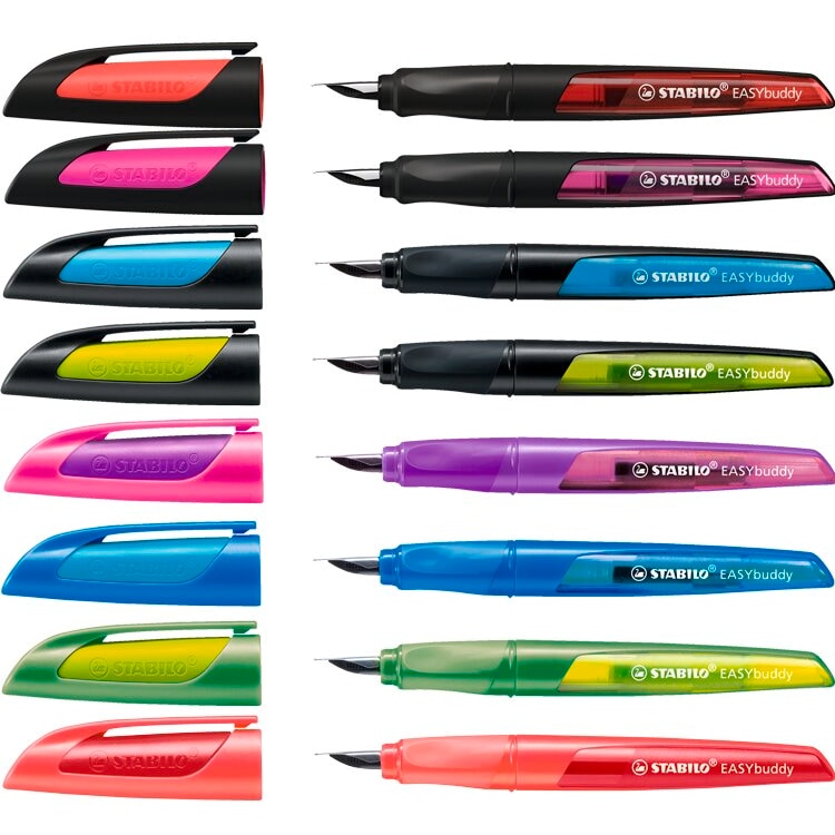 STABILO EASYbuddy schwarz/magenta A blau – Ansicht 3