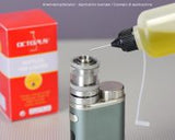 Octopus Nachfüllflaschen Set 50 ml mit Nadelkappe, naturfarben/schwarz