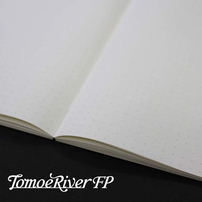 Tomoe River, Notebook Fountain Pen Paper, A6 dotted cream, black