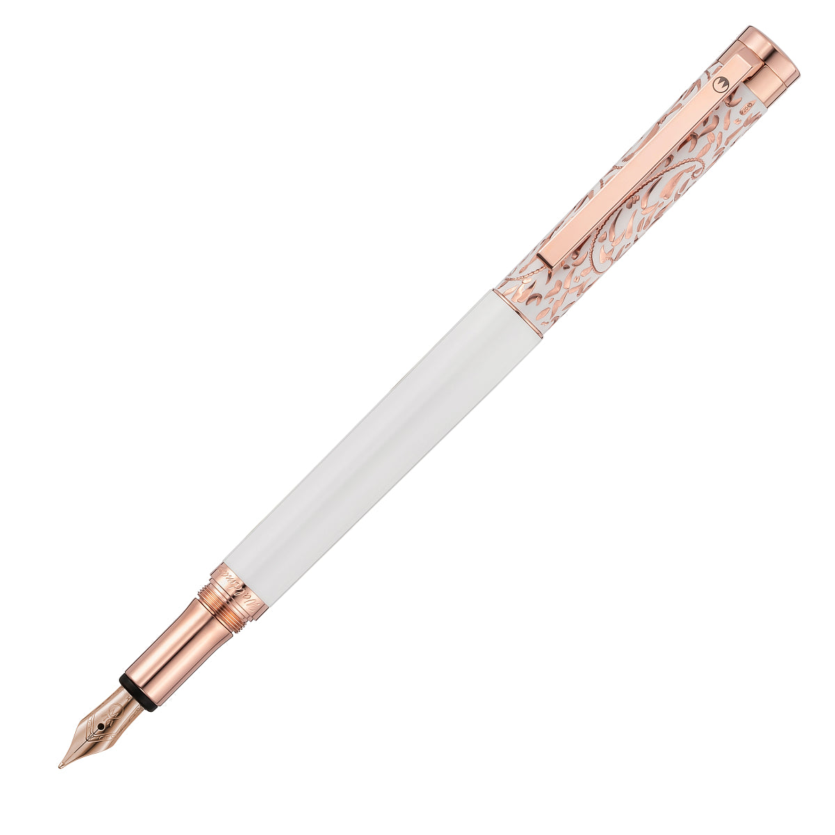 Waldmann, Füller Xetra Vienna Lady, Rosegold, weiß