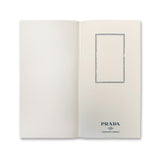 PRADA Ricambio Notizbuch Travel Journal Nero und Bianco