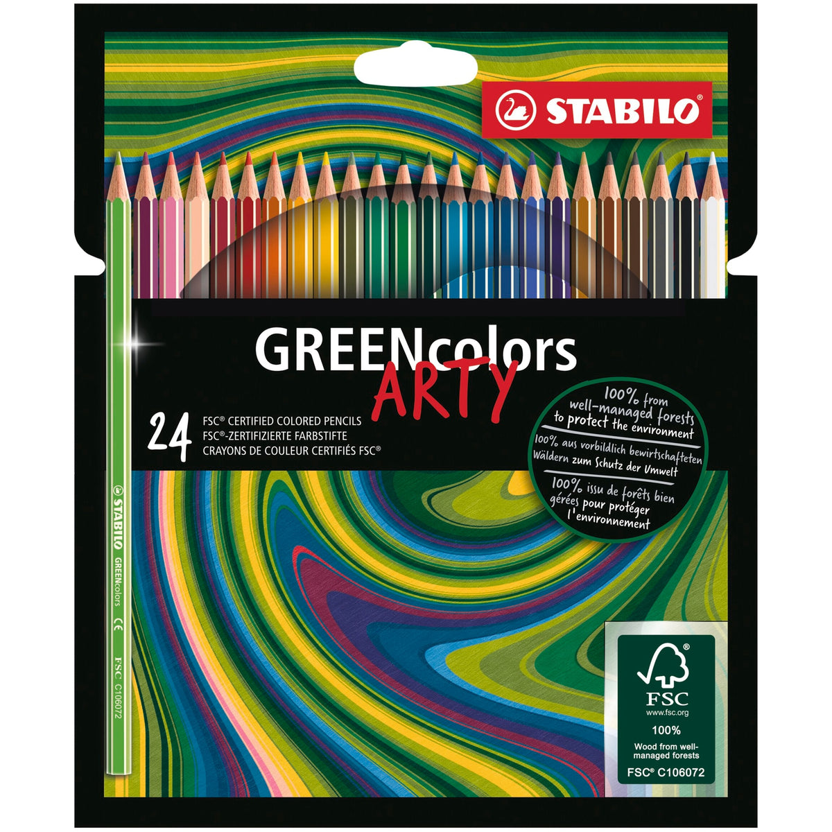 STABILO GREENcolors 24 ET ARTY – Ansicht 1