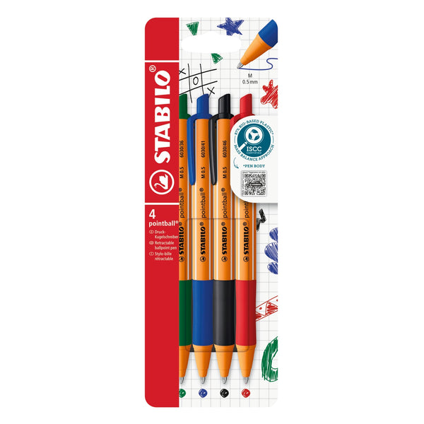 STABILO pointball 4er Etui