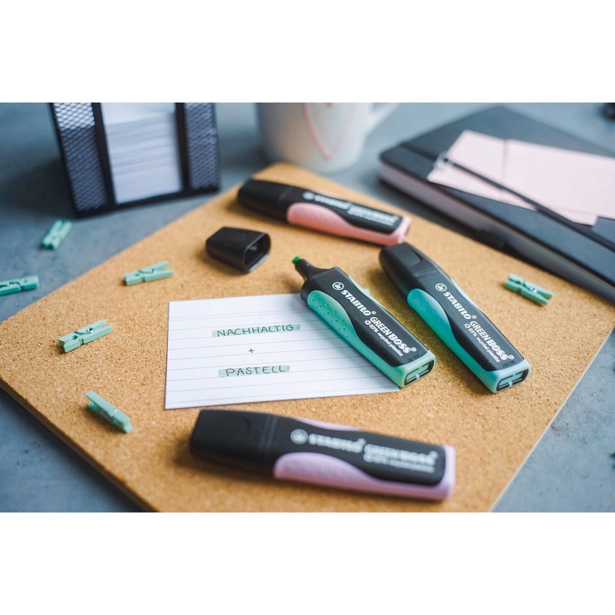 STABILO GREEN BOSS 8er Tischset – Ansicht 7