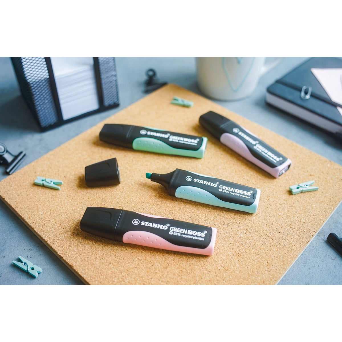 STABILO GREEN BOSS Pastel 4er Etui – Ansicht 6