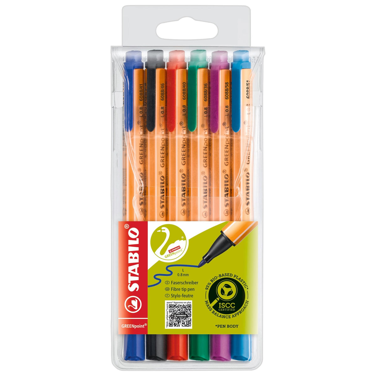 STABILO GREENpoint 6er Etui – Ansicht 1