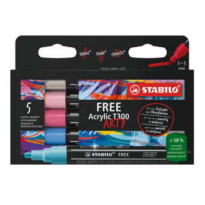 STABILO FREE Acrylic T300 Set Candy NEU – Ansicht 1
