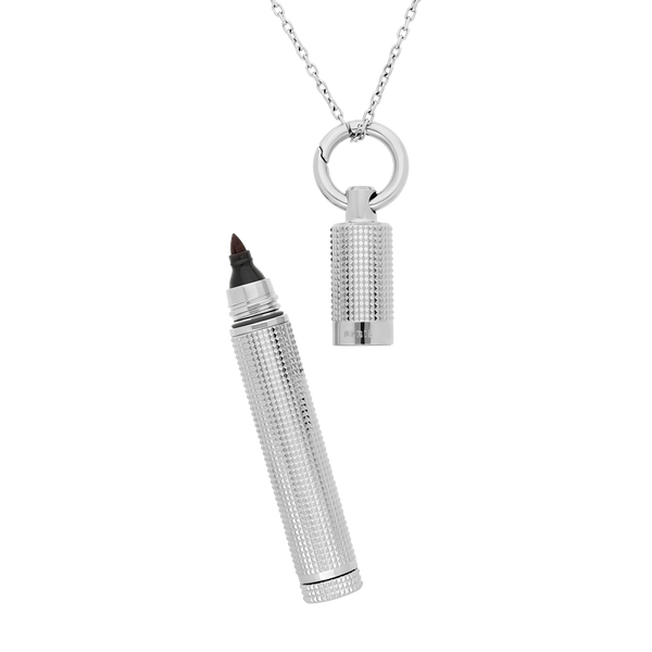 ST Dupont Writing instruments Marker Necklace Marker Necklace, Silver