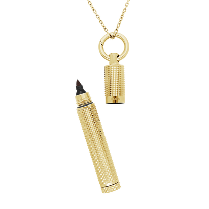ST Dupont Writing Instruments Marker Necklace Marker Necklace, Gold