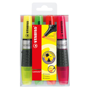 STABILO LUMINATOR 4er Etui – Ansicht 1