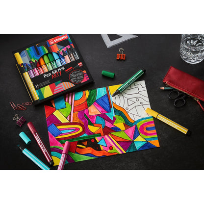 STABILO Pen 68 MAX schwarz – Ansicht 4