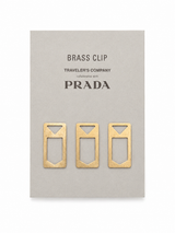 PRADA Brass Clip Oggetti da Scrivania
