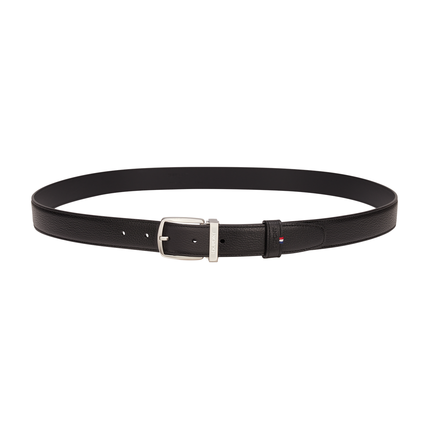 ST Dupont Accessories Line D Belts, Palladium, Black