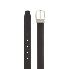 ST Dupont Accessories Line D Belts, Palladium, Schwarz