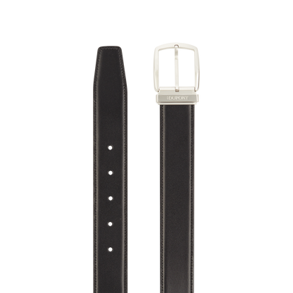 ST Dupont Accessories Line D Belts, Palladium, Black