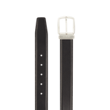 ST Dupont Accessories Line D Belts, Palladium, Schwarz
