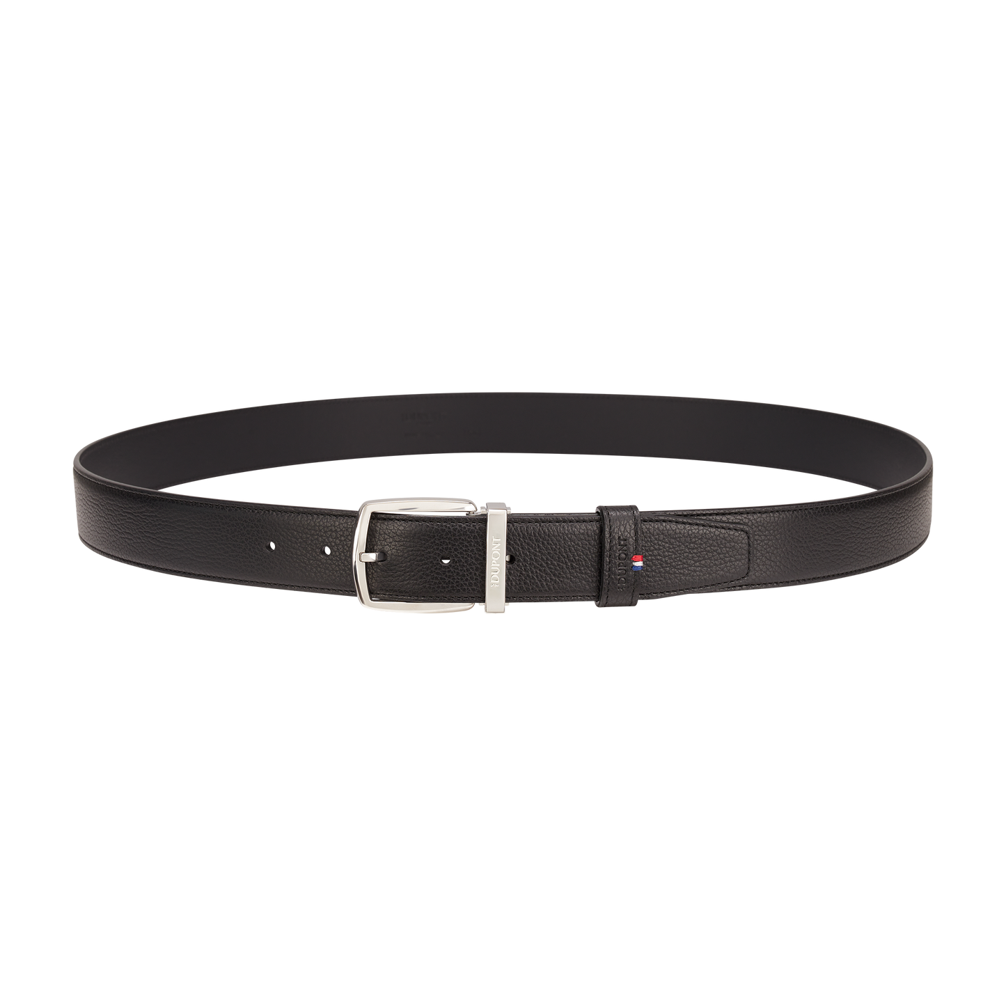 ST Dupont Accessories Line D Belts, Palladium, Black