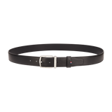ST Dupont Accessories Line D Belts, Palladium, Schwarz