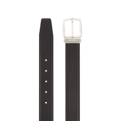 ST Dupont Accessories Line D Belts, Palladium, Black