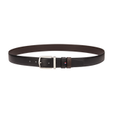 ST Dupont Accessories Line D Belts, Palladium, Schwarz
