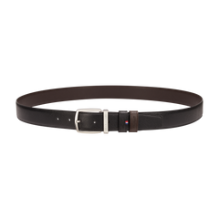 ST Dupont Accessories Line D Belts, Palladium, Schwarz