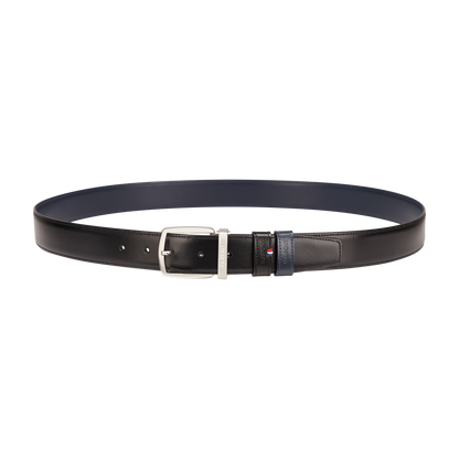 ST Dupont Accessories Line D Belts, Palladium, Black