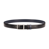 ST Dupont Accessories Line D Belts, Palladium, Schwarz