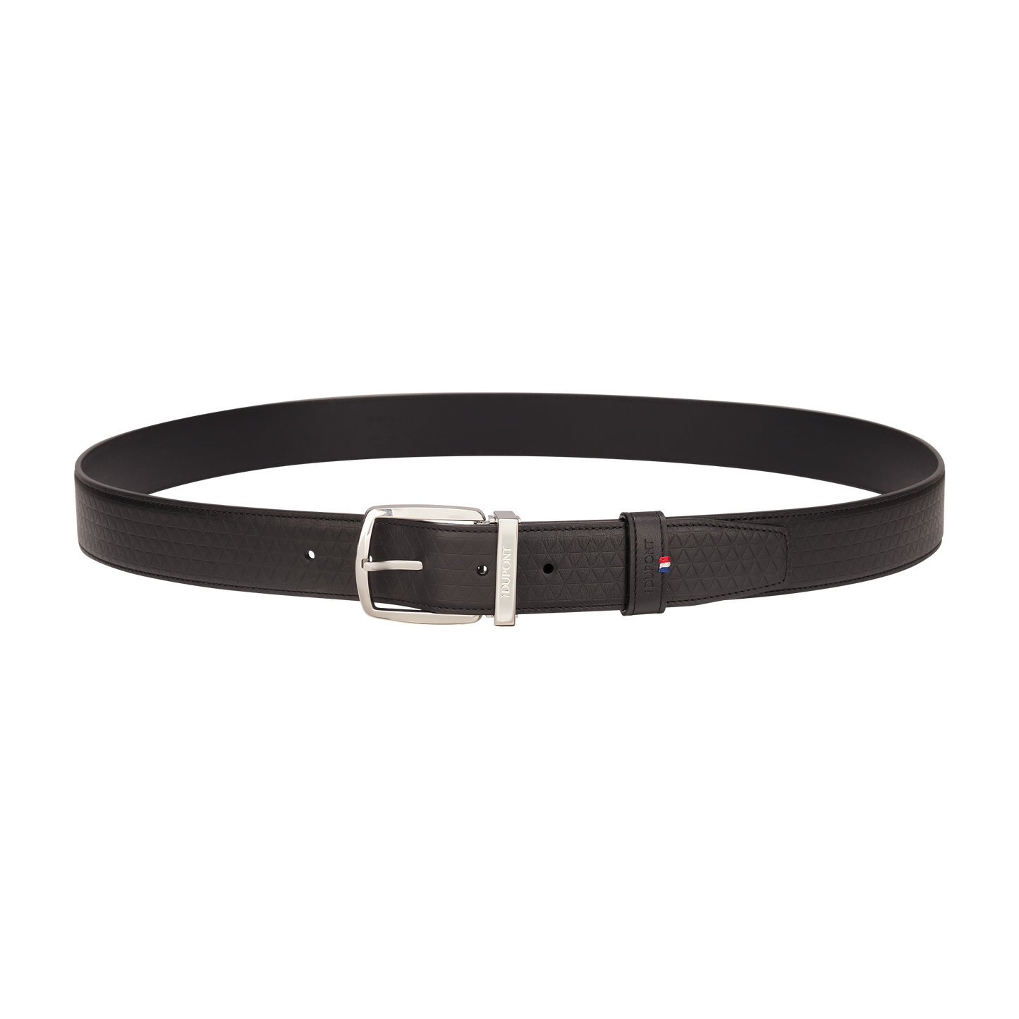 ST Dupont Accessories Line D Belts, Palladium, Black