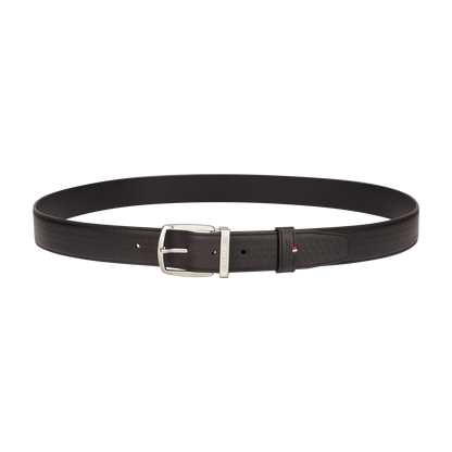 ST Dupont Accessories Line D Belts, Palladium, Black