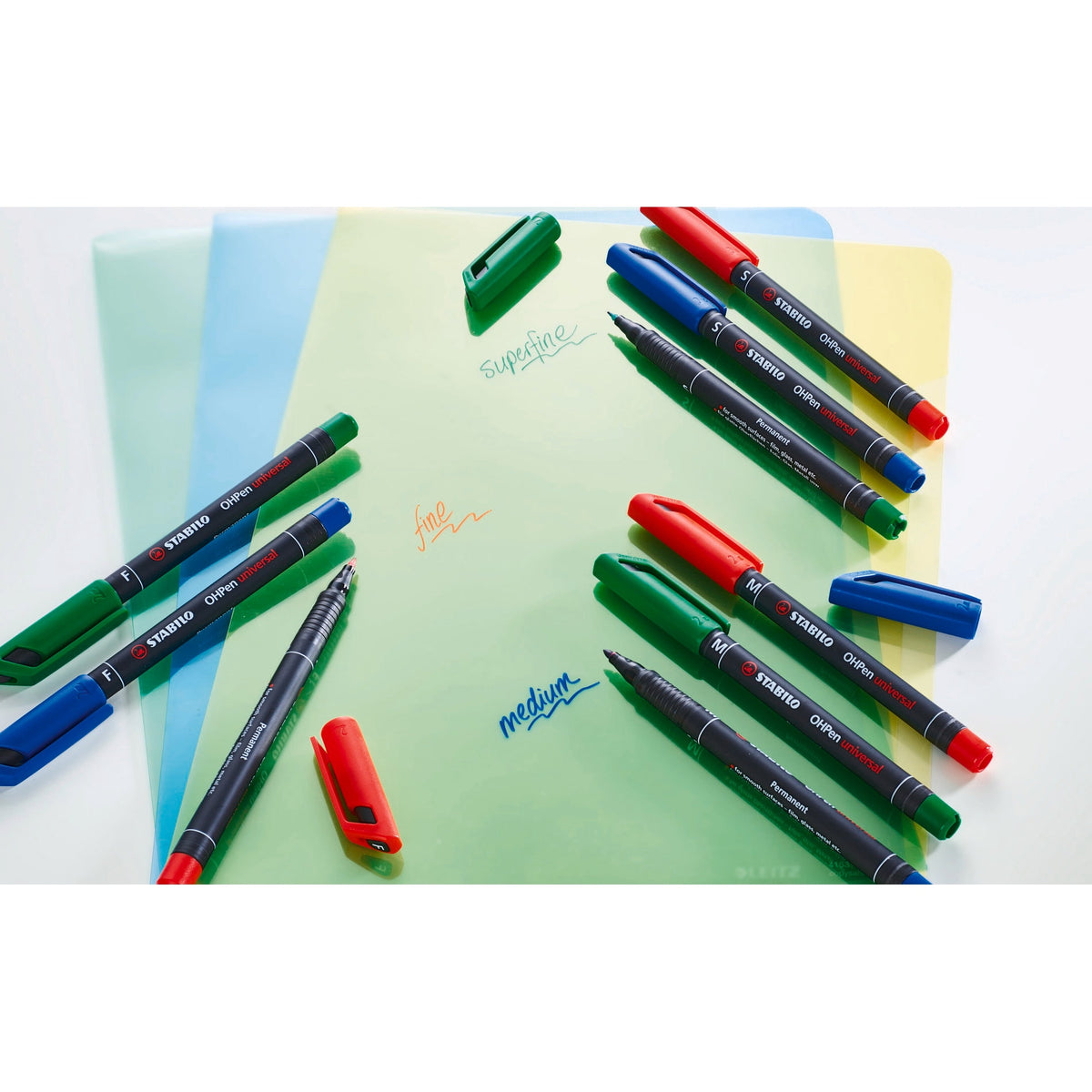 STABILO OHPen Folienschreiber permanent fein 4er Etui – Ansicht 7