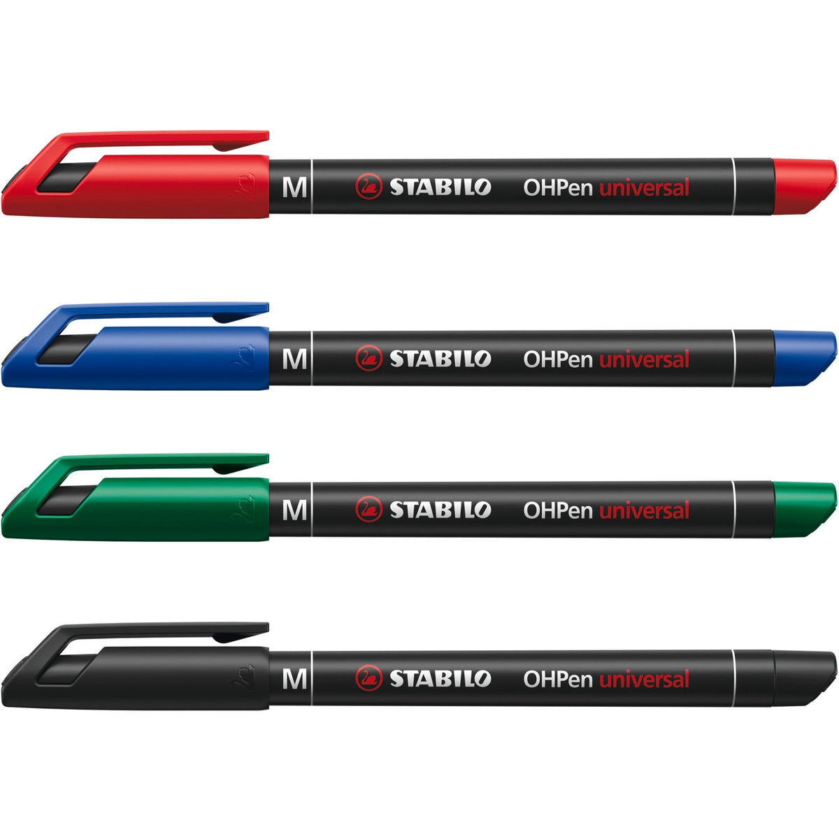 STABILO OHPen Folienschreiber schwarz permanent medium – Ansicht 3