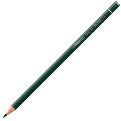 STABILO Original Dünnkernfarbstift chromoxidgrün dunkel – Ansicht 1