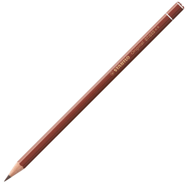 STABILO Original Dünnkernfarbstift englischrot dunkel