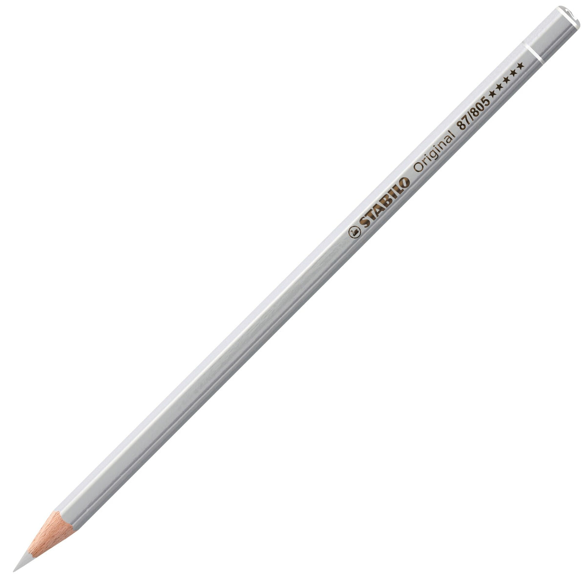 STABILO Original Dünnkernfarbstift silber – Ansicht 1