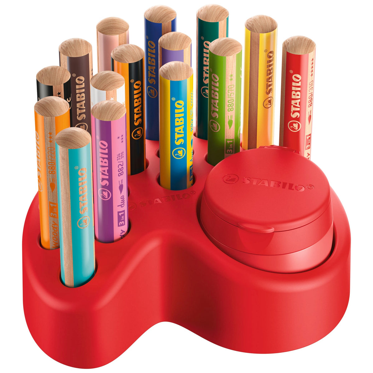 STABILO woody 3in1 Tischset – Ansicht 1