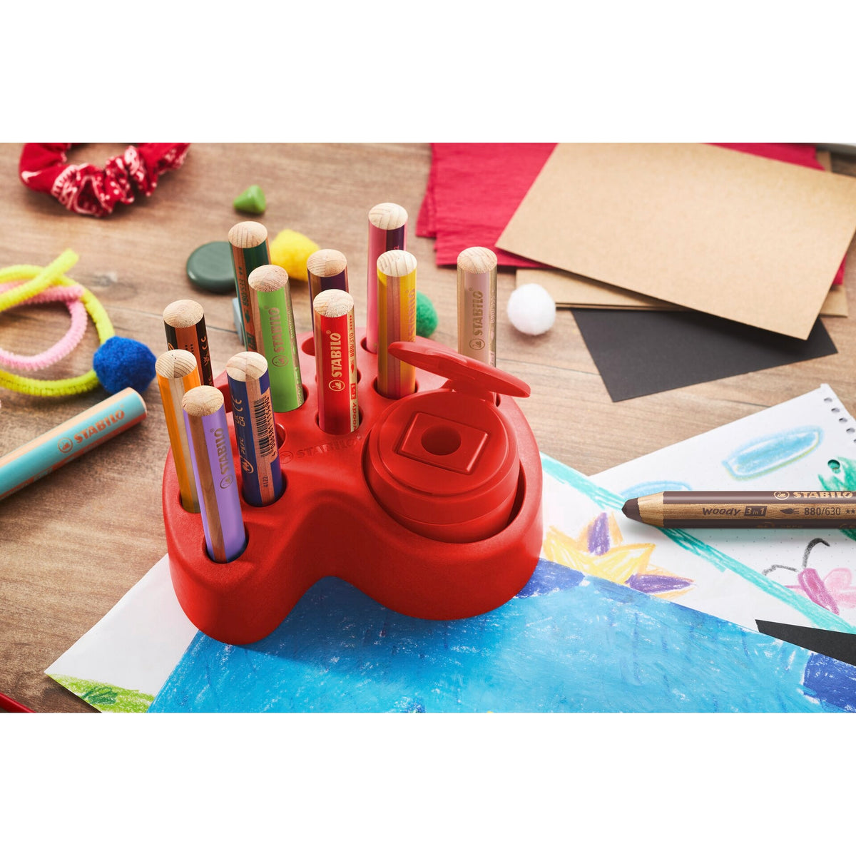 STABILO woody 3in1 Tischset – Ansicht 4