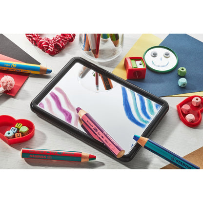 STABILO woody 3in1 duo weiß/apricot – Ansicht 6