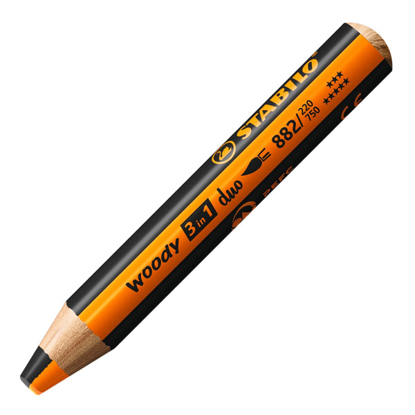 STABILO woody 3in1 duo orange/schwar