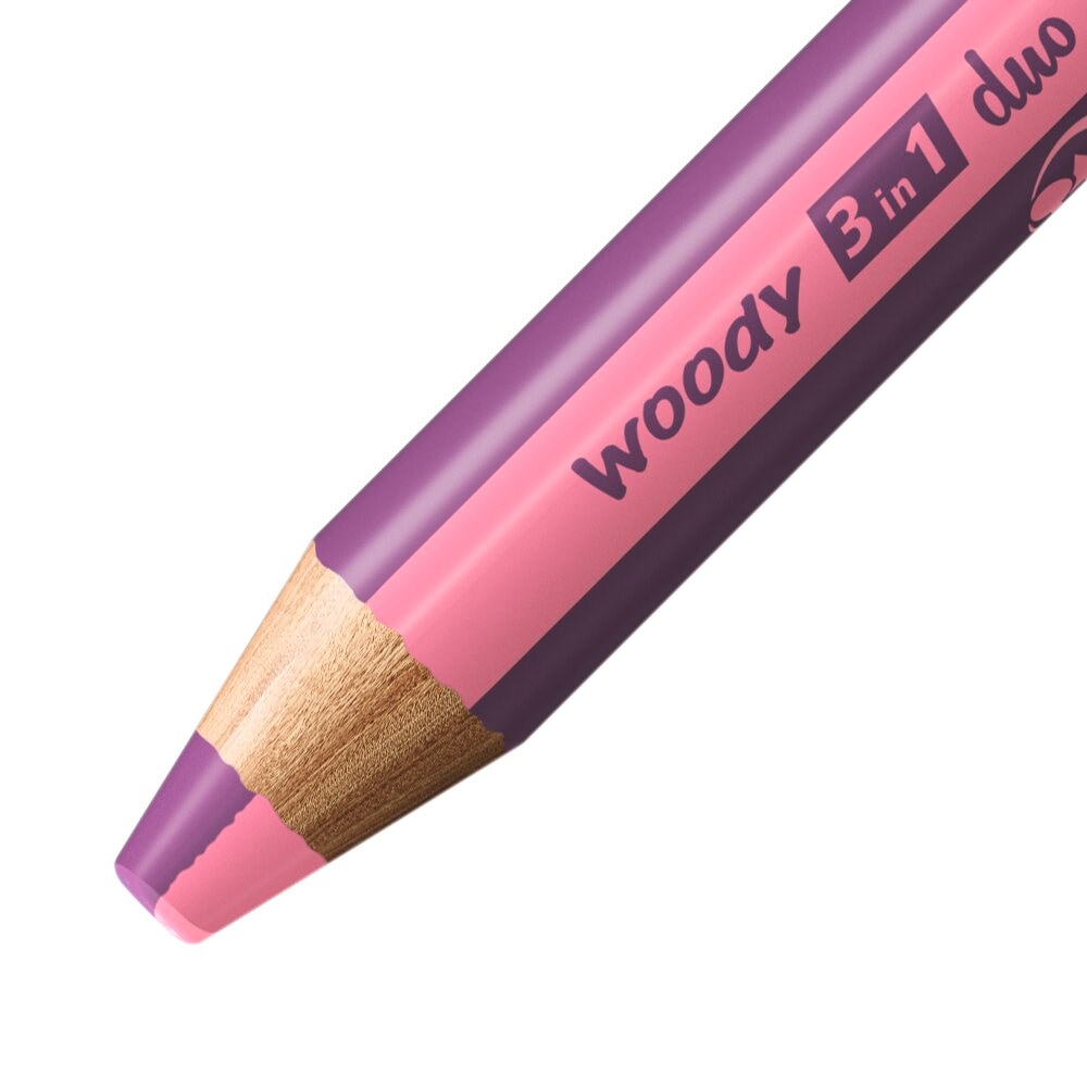 STABILO woody 3 in 1 duo pink/erika – Ansicht 2