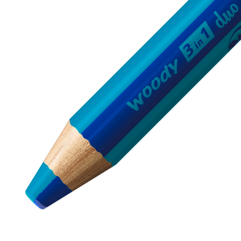 STABILO woody 3in1 duo ultramar/türk – Ansicht 2