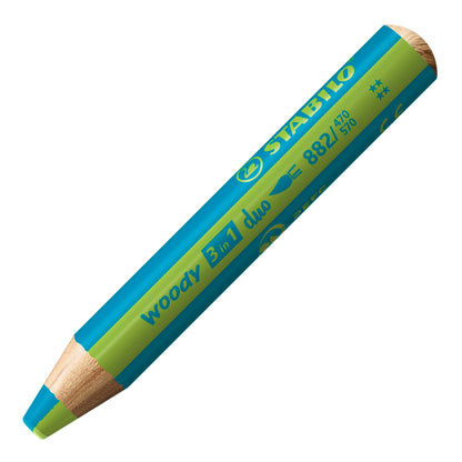 STABILO woody 3in1 duo türkis/hellgr – Ansicht 1