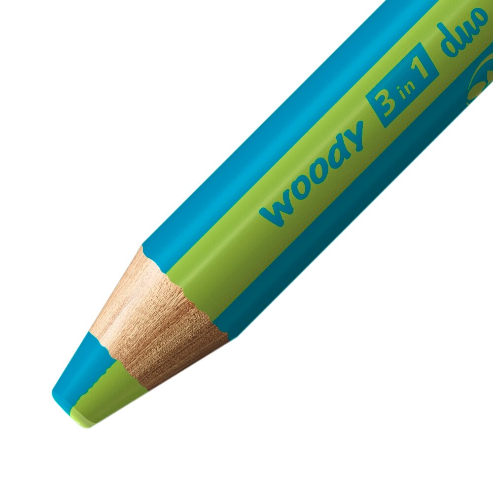 STABILO woody 3in1 duo türkis/hellgr – Ansicht 2