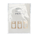 PRADA Brass Clip Oggetti da Scrivania