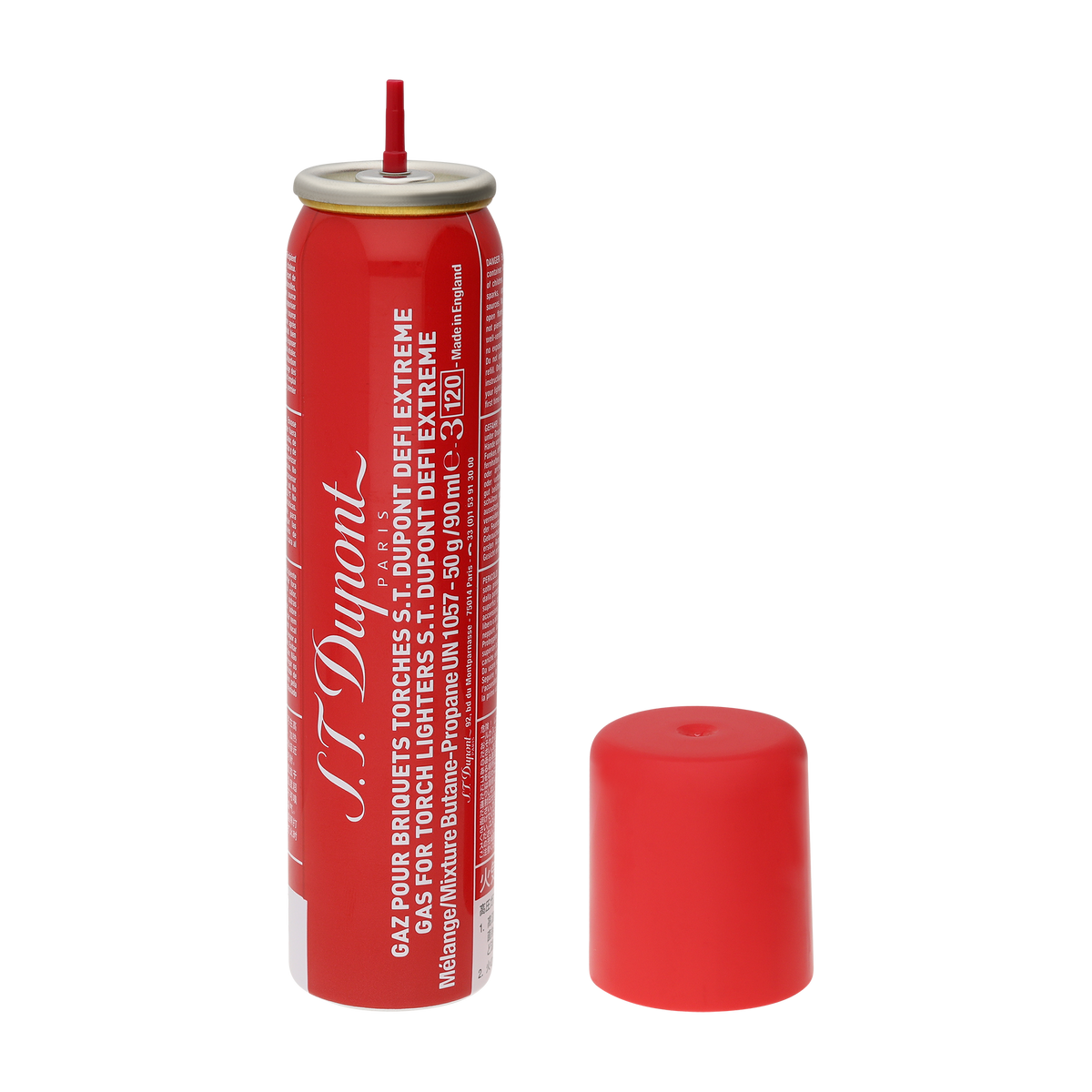 ST Dupont Feuerzeug Gasnachfüllung Ltd. Edt., Rot