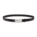 ST Dupont Accessories Apex Belts, Palladium, Schwarz