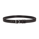 ST Dupont Accessories D Logo Belts, Palladium, Schwarz